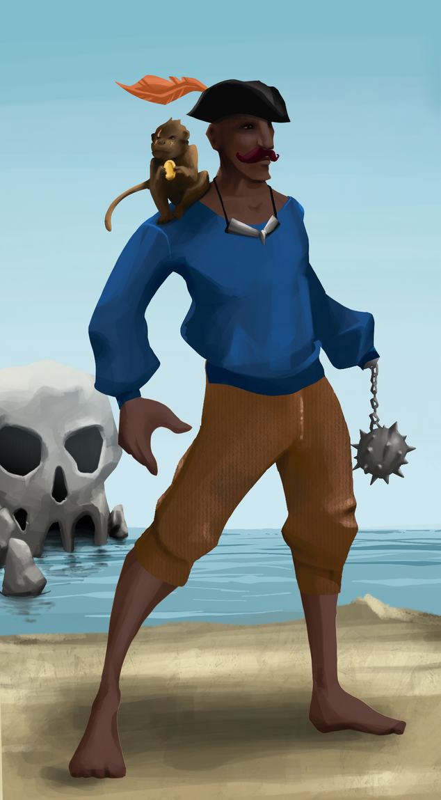 AlgoSeas Pirate #21940 NFT on Algorand