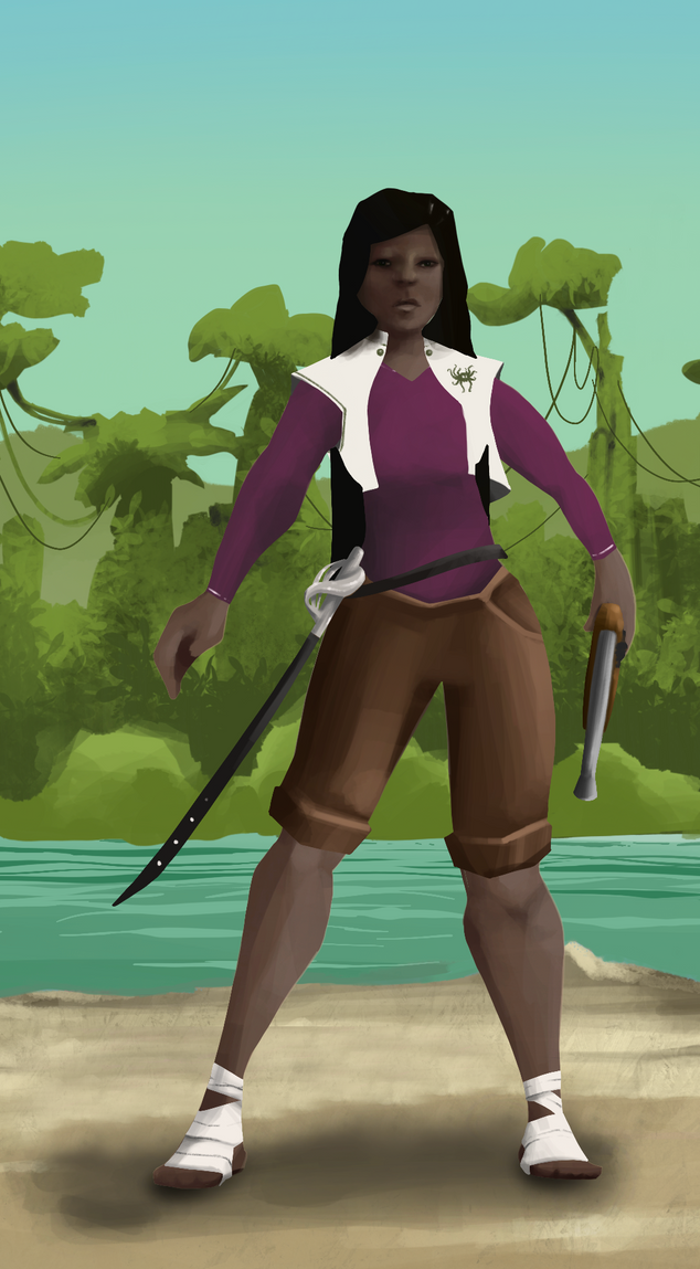 AlgoSeas Pirate #21955 NFT on Algorand