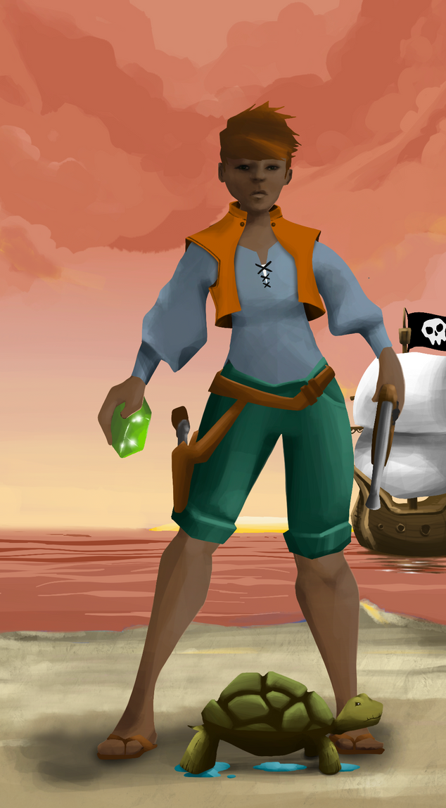 AlgoSeas Pirate #21979 NFT on Algorand