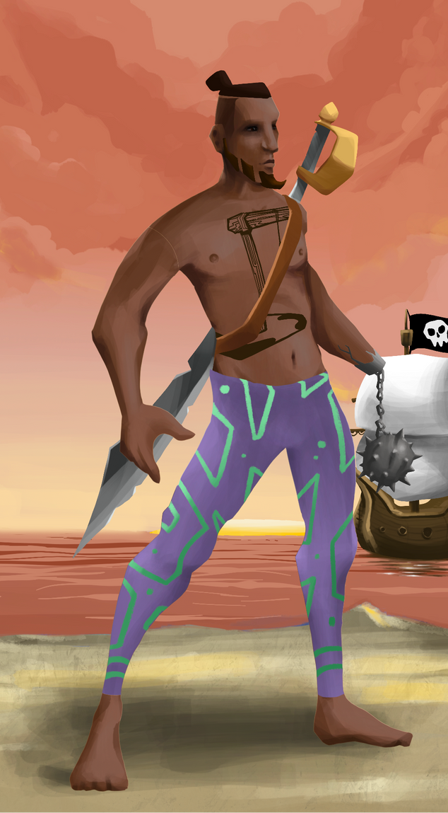 AlgoSeas Pirate #22016 NFT on Algorand