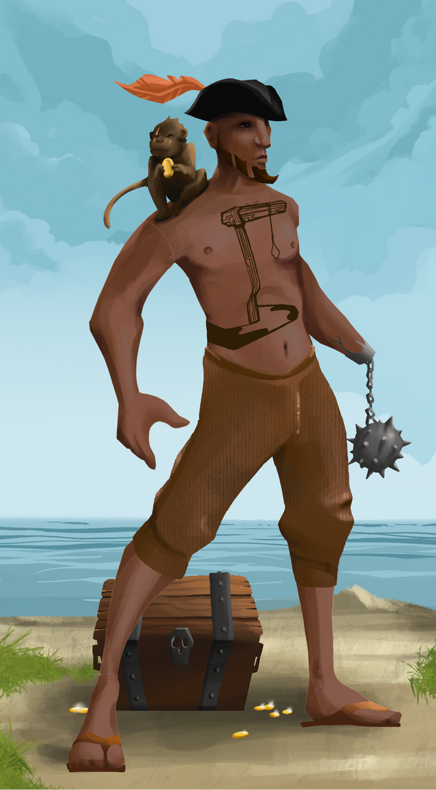 AlgoSeas Pirate #22036 NFT on Algorand