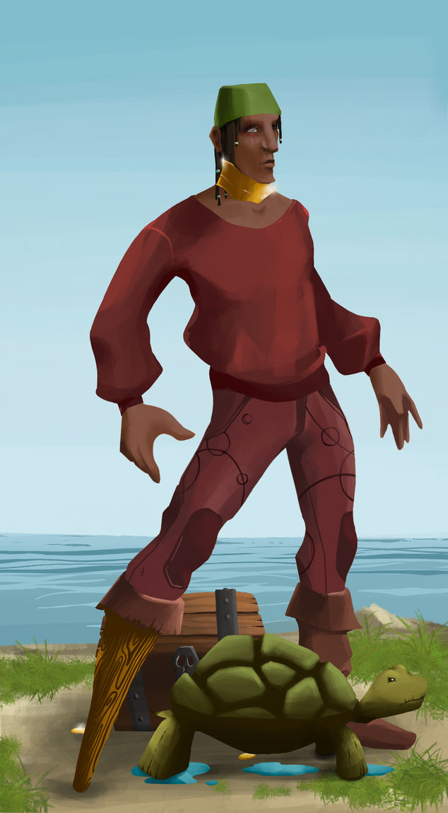 AlgoSeas Pirate #22046 NFT on Algorand