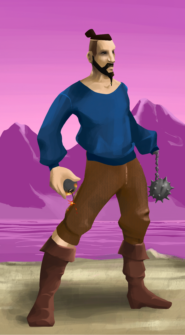 AlgoSeas Pirate #22083 NFT on Algorand