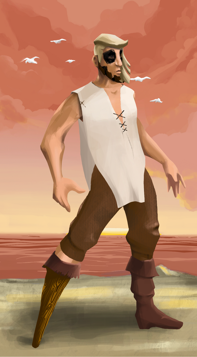 AlgoSeas Pirate #22105 NFT on Algorand