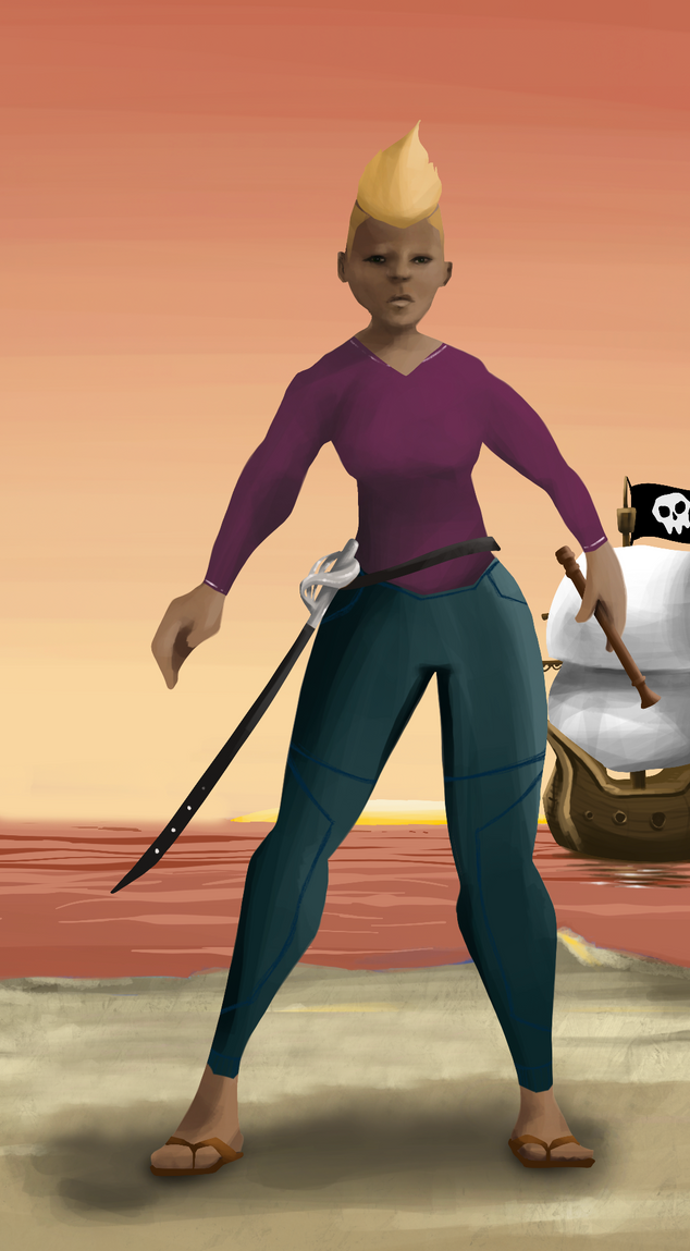 AlgoSeas Pirate #22106 NFT on Algorand