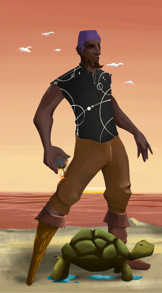 AlgoSeas Pirate #22108 NFT on Algorand