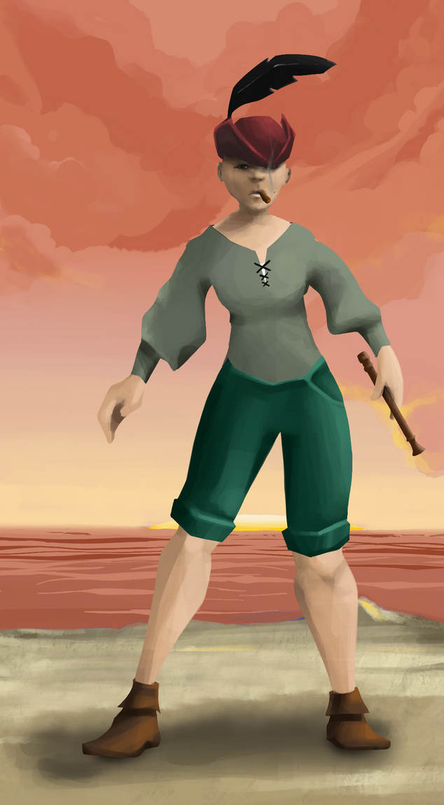 AlgoSeas Pirate #2212 NFT on Algorand