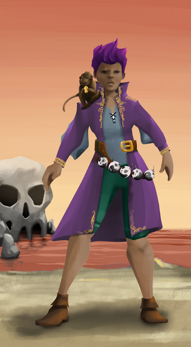 AlgoSeas Pirate #22121 NFT on Algorand