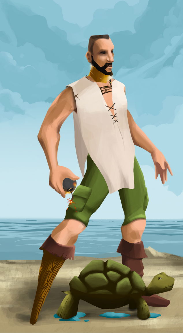 AlgoSeas Pirate #22122 NFT on Algorand