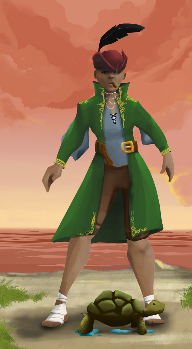 AlgoSeas Pirate #22127 NFT on Algorand