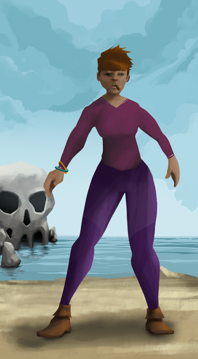 AlgoSeas Pirate #22129 NFT on Algorand