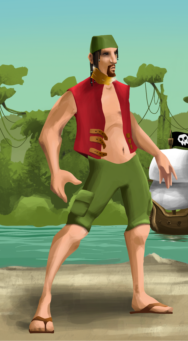 AlgoSeas Pirate #22138 NFT on Algorand