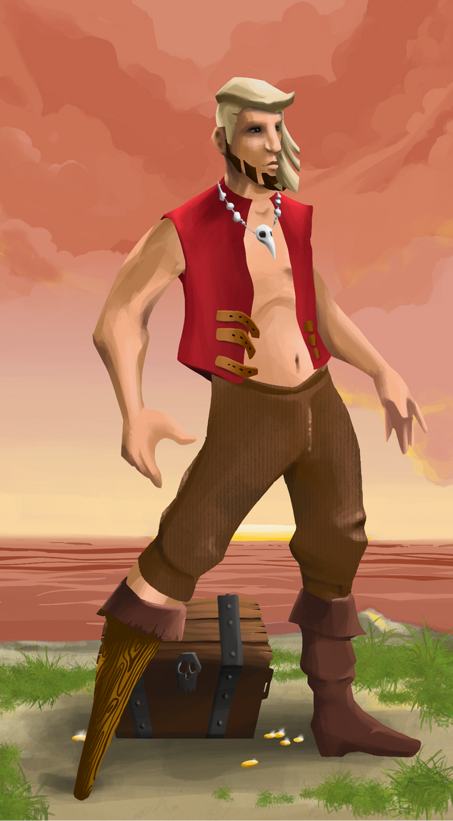 AlgoSeas Pirate #22139 NFT on Algorand