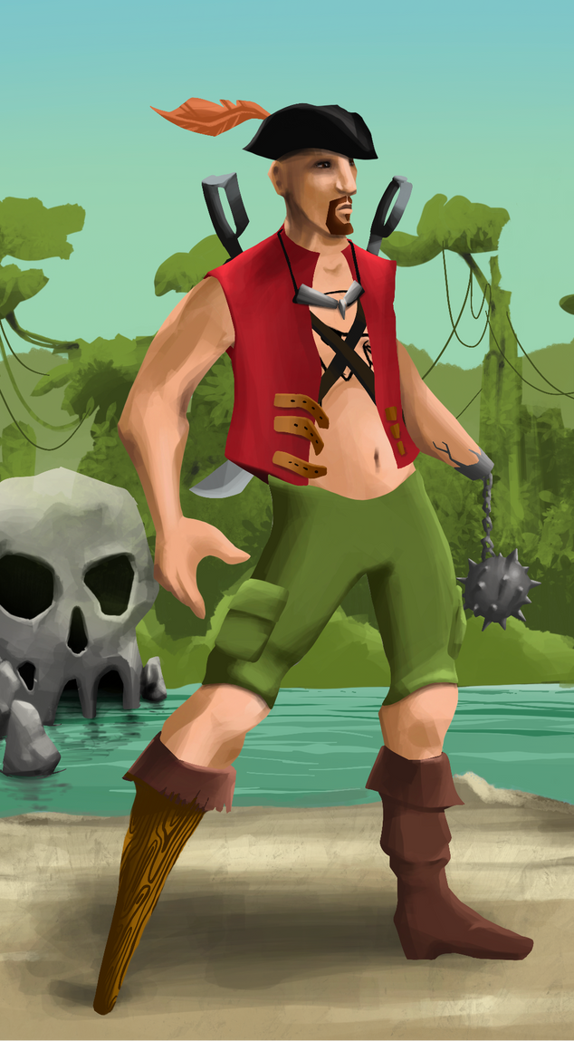 AlgoSeas Pirate #22141 NFT on Algorand