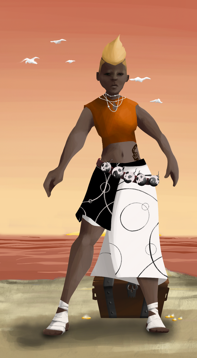 AlgoSeas Pirate #22154 NFT on Algorand