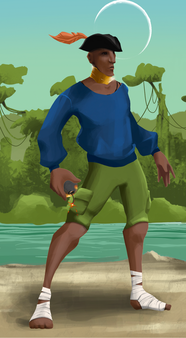 AlgoSeas Pirate #22166 NFT on Algorand