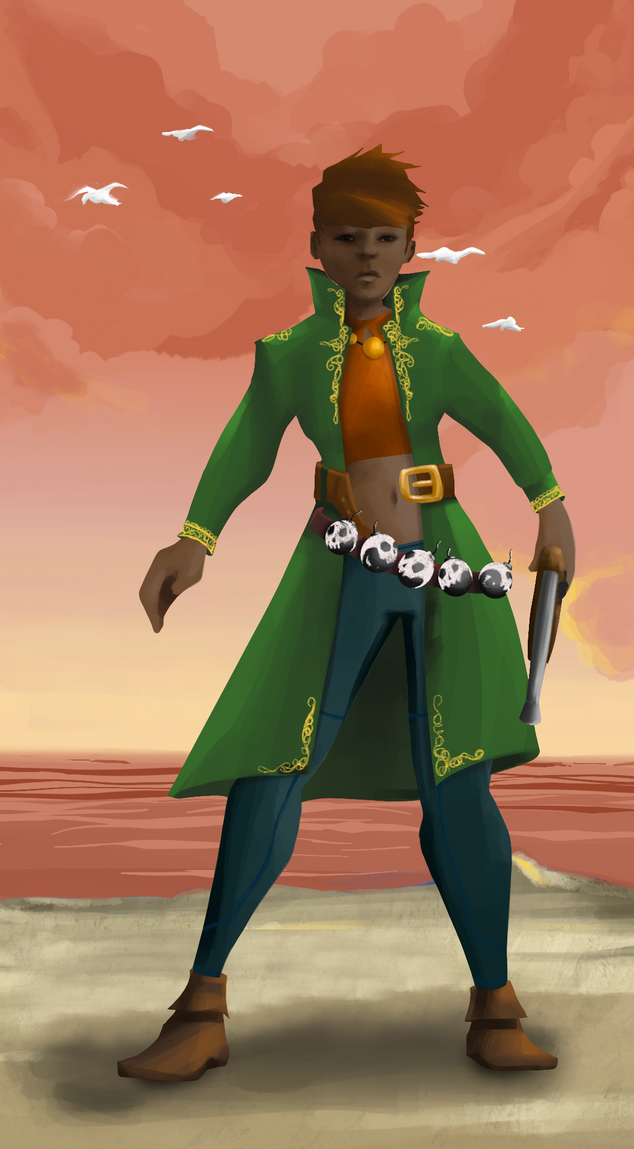 AlgoSeas Pirate #22168 NFT on Algorand