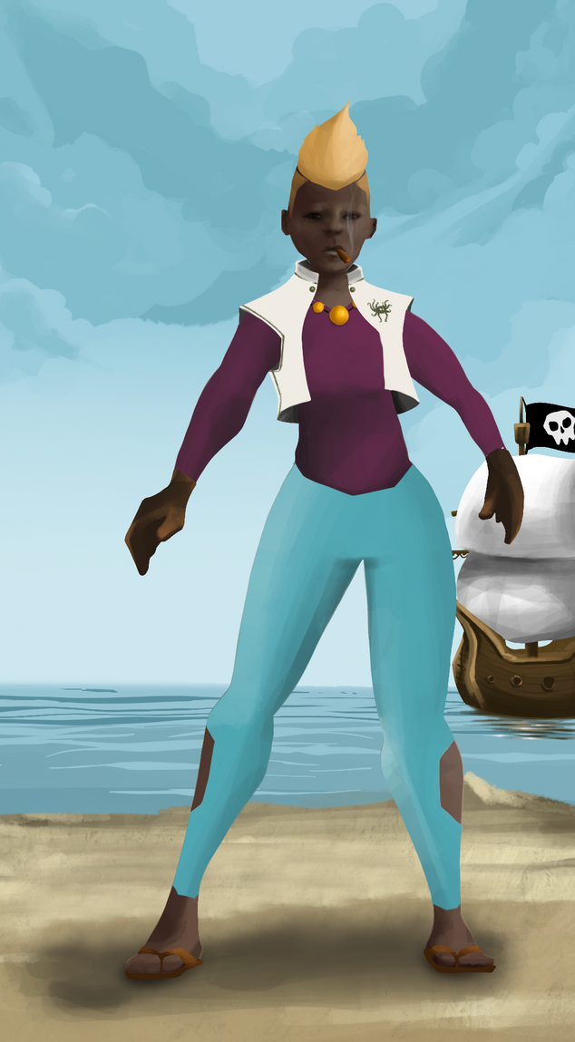 AlgoSeas Pirate #22172 NFT on Algorand