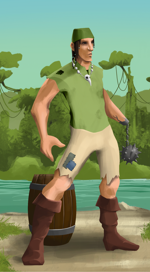 AlgoSeas Pirate #22174 NFT on Algorand