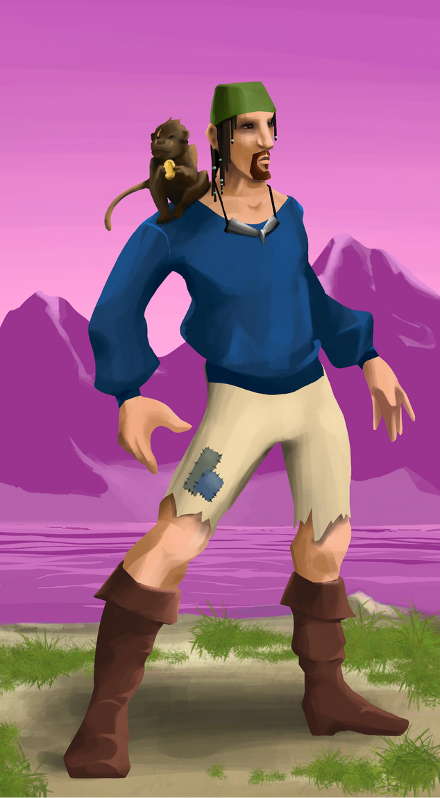 AlgoSeas Pirate #22178 NFT on Algorand