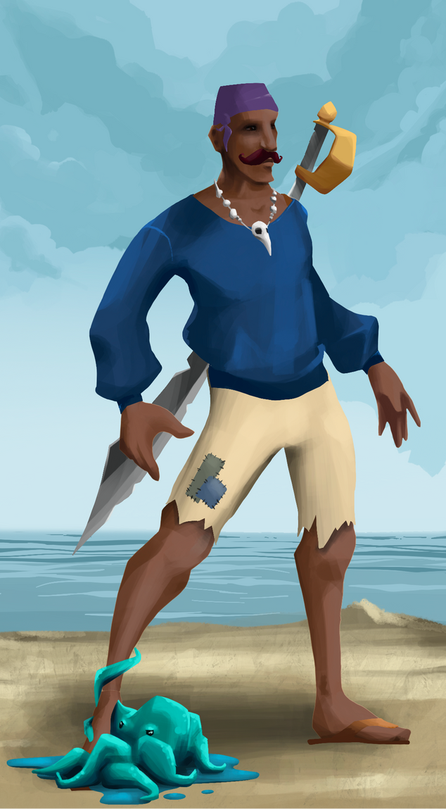 AlgoSeas Pirate #22183 NFT on Algorand