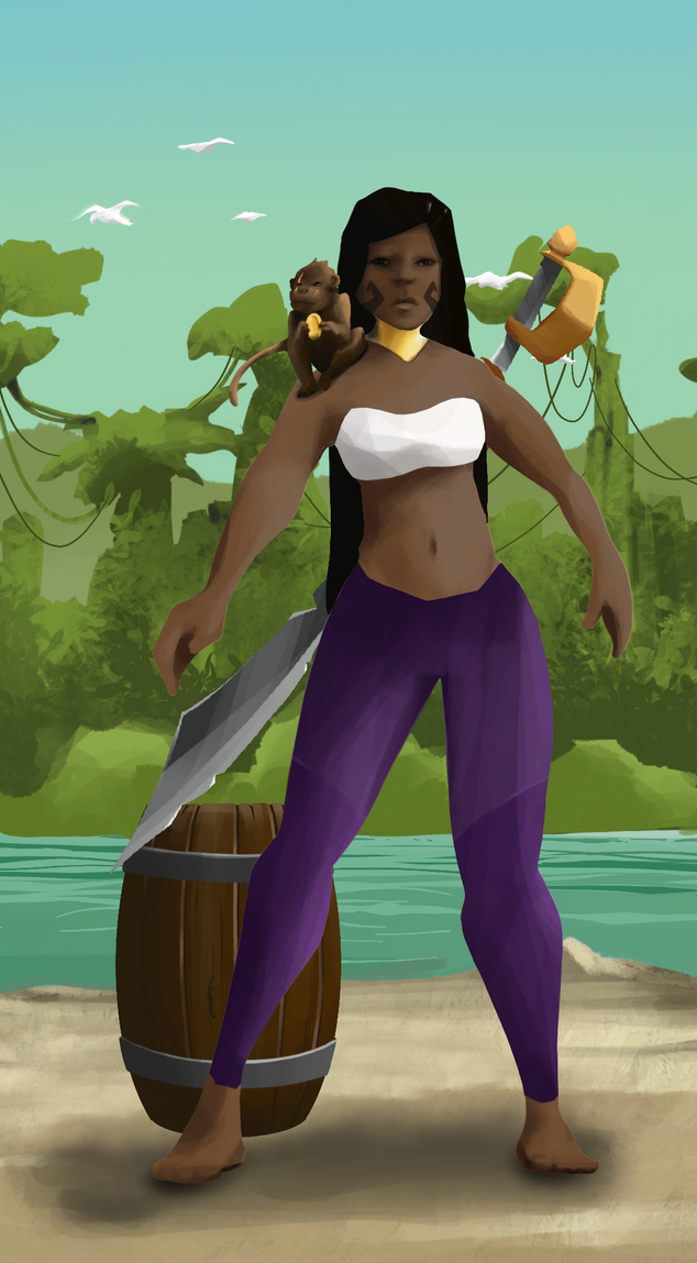 AlgoSeas Pirate #22189 NFT on Algorand