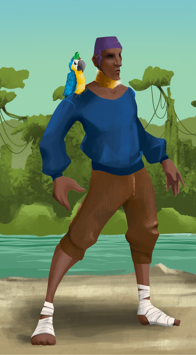 AlgoSeas Pirate #22194 NFT on Algorand