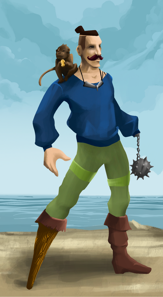 AlgoSeas Pirate #22228 NFT on Algorand