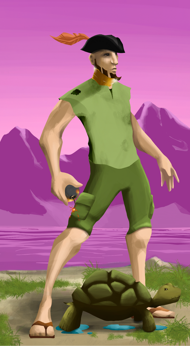 AlgoSeas Pirate #22232 NFT on Algorand