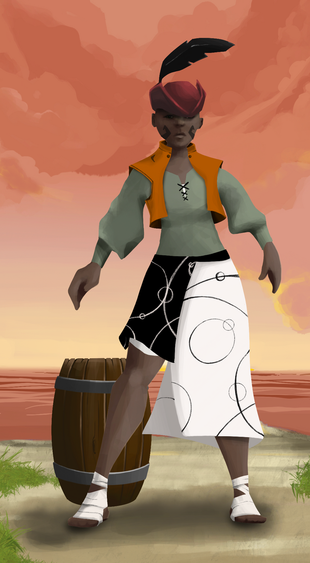 AlgoSeas Pirate #22241 NFT on Algorand