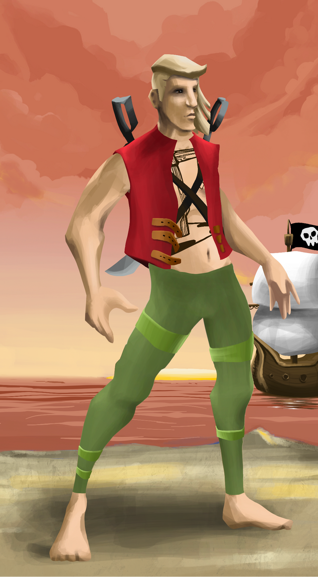 AlgoSeas Pirate #22268 NFT on Algorand