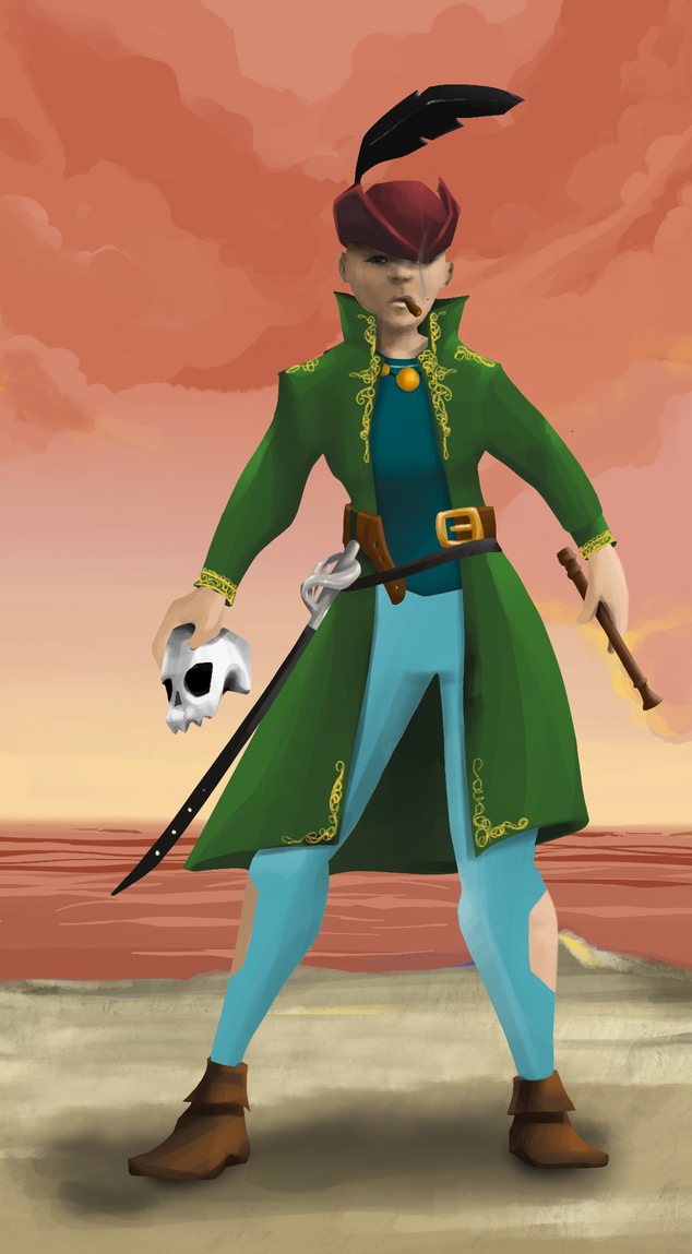 AlgoSeas Pirate #22273 NFT on Algorand