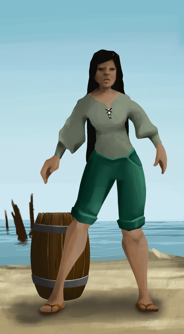 AlgoSeas Pirate #22281 NFT on Algorand