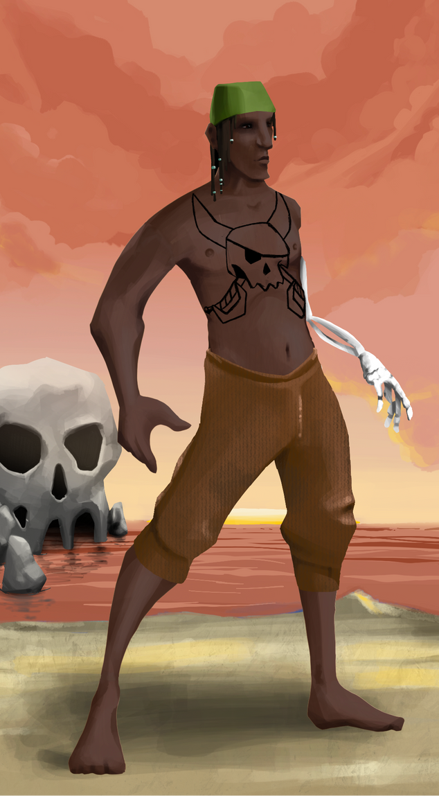 AlgoSeas Pirate #22324 NFT on Algorand