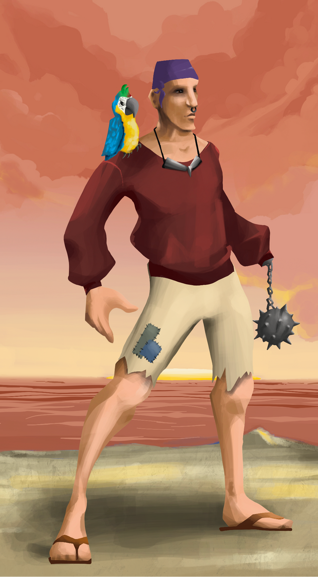 AlgoSeas Pirate #22345 NFT on Algorand