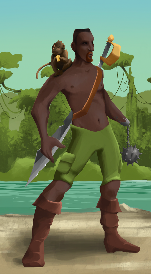 AlgoSeas Pirate #22351 NFT on Algorand