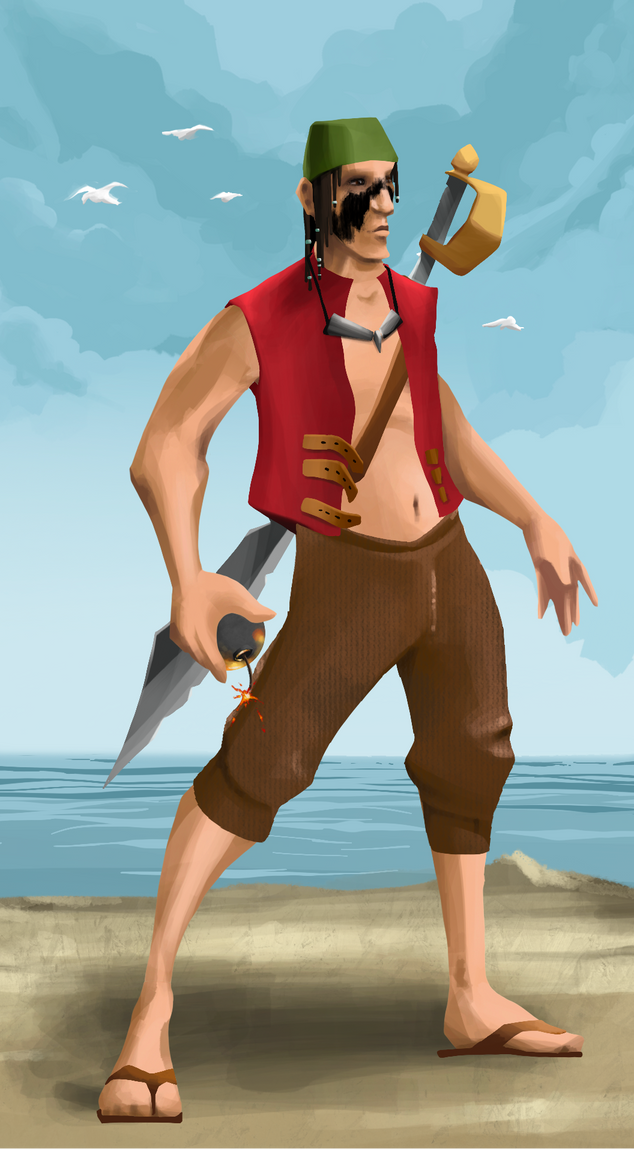 AlgoSeas Pirate #22355 NFT on Algorand