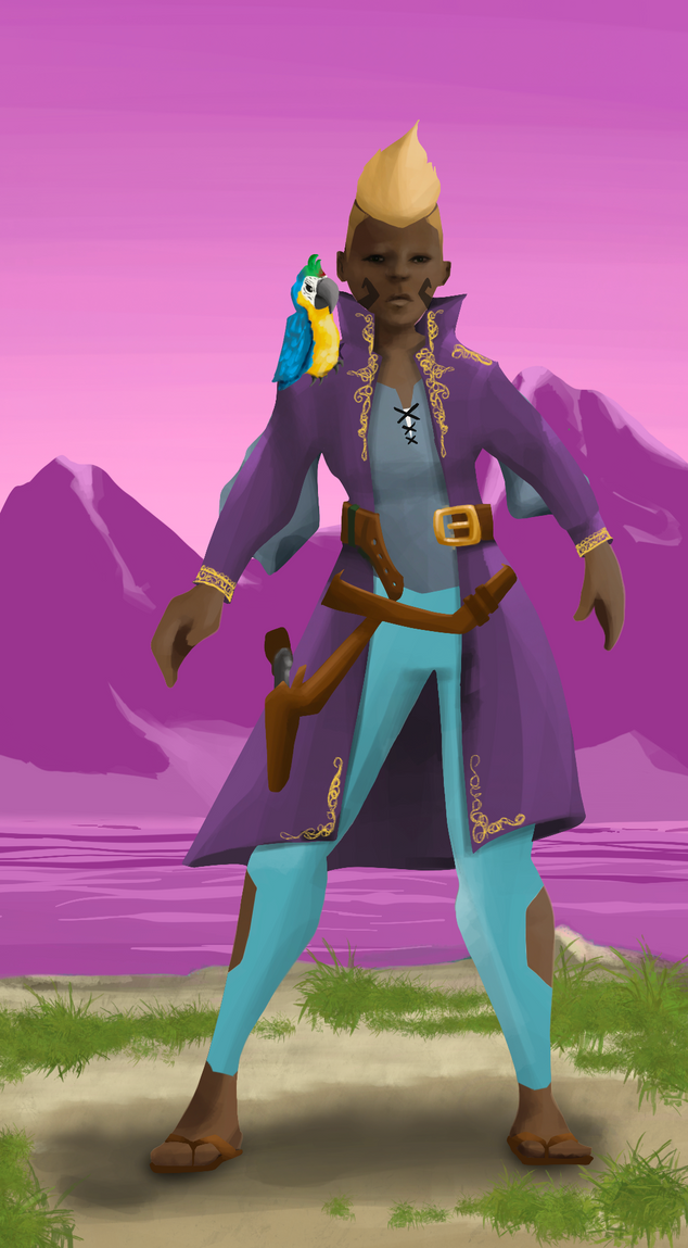 AlgoSeas Pirate #22385 NFT on Algorand