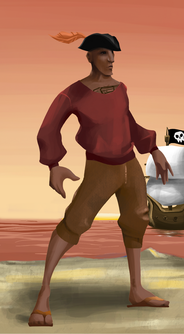 AlgoSeas Pirate #22405 NFT on Algorand