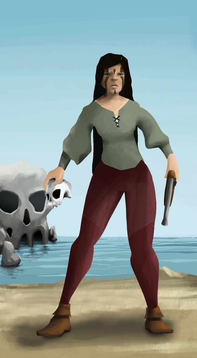 AlgoSeas Pirate #22406 NFT on Algorand