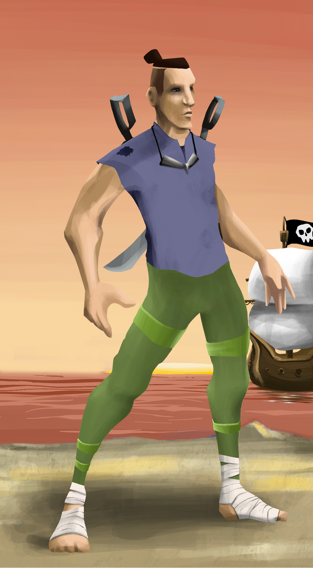 AlgoSeas Pirate #2241 NFT on Algorand