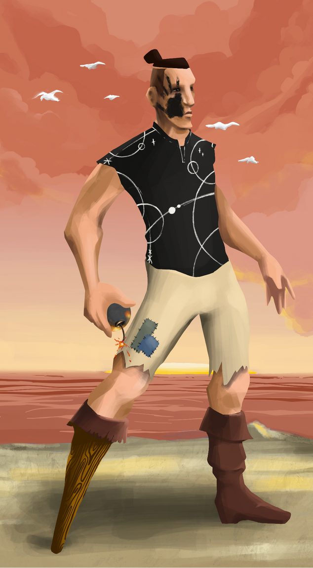 AlgoSeas Pirate #22420 NFT on Algorand