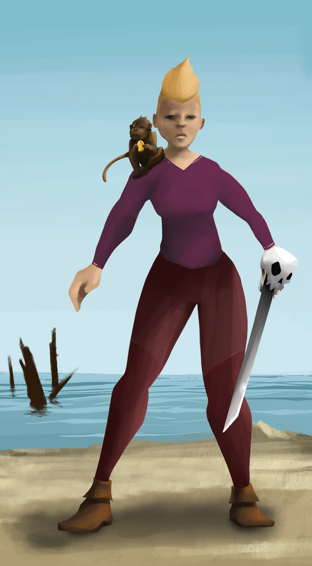 AlgoSeas Pirate #22421 NFT on Algorand