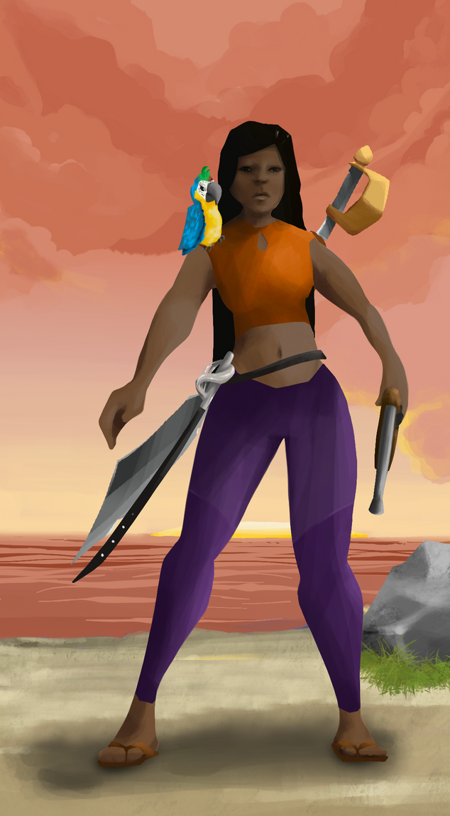 AlgoSeas Pirate #22425 NFT on Algorand