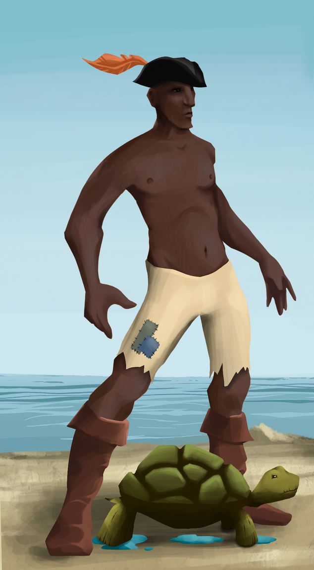 AlgoSeas Pirate #22446 NFT on Algorand