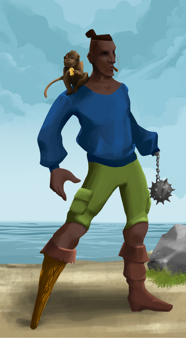 AlgoSeas Pirate #22450 NFT on Algorand