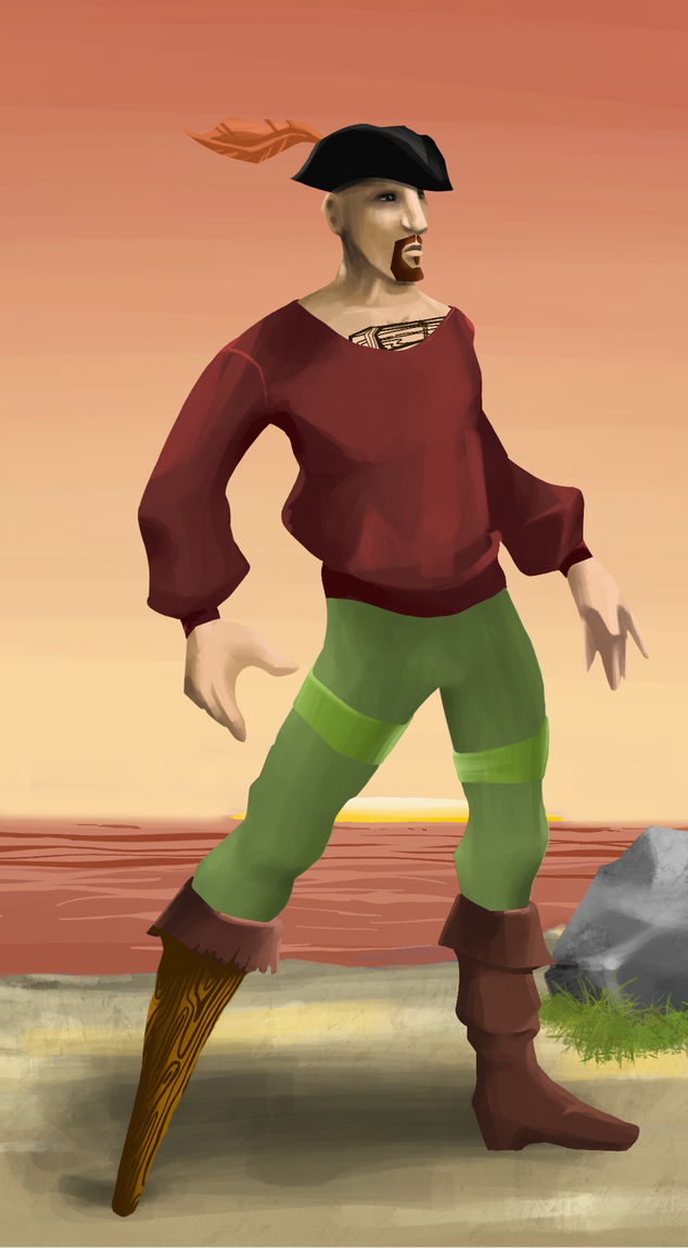 AlgoSeas Pirate #22457 NFT on Algorand