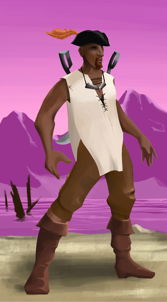 AlgoSeas Pirate #22459 NFT on Algorand