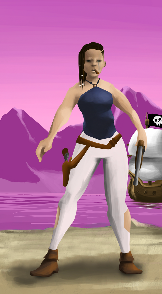 AlgoSeas Pirate #22461 NFT on Algorand