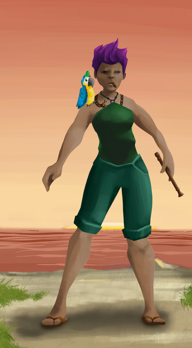 AlgoSeas Pirate #22473 NFT on Algorand